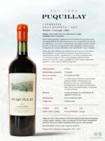 Puquillay Carmenere- Gran Reserva 2024 (750 ml) - Imagen 2