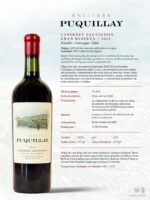 Puquillay Cabernet Sauvignon- Gran Reserva 2023 (750 ml) - Imagen 2